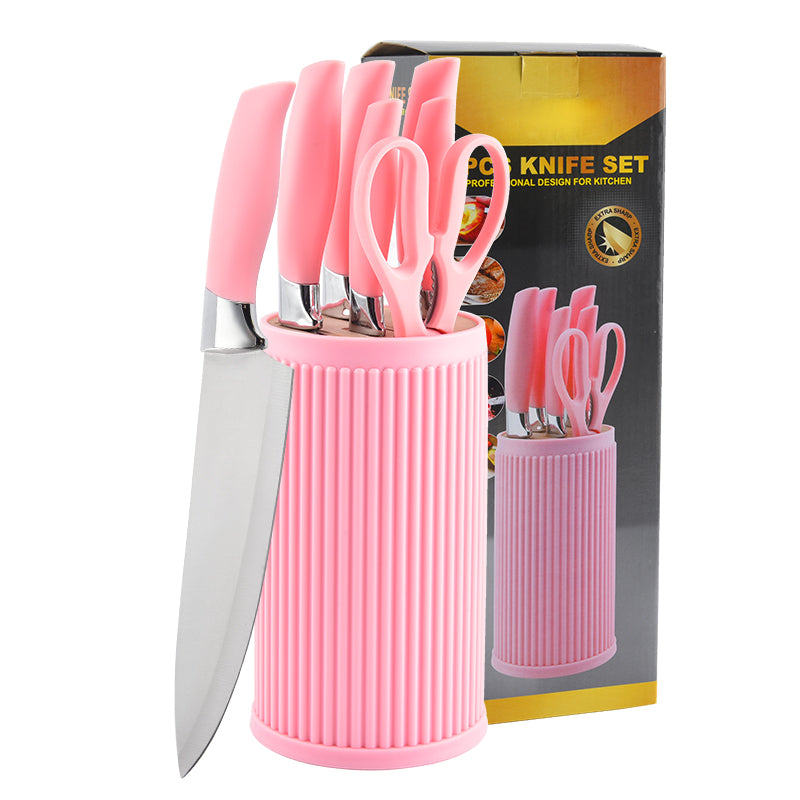 Stainless steel kitchen knife set - 7-piece set