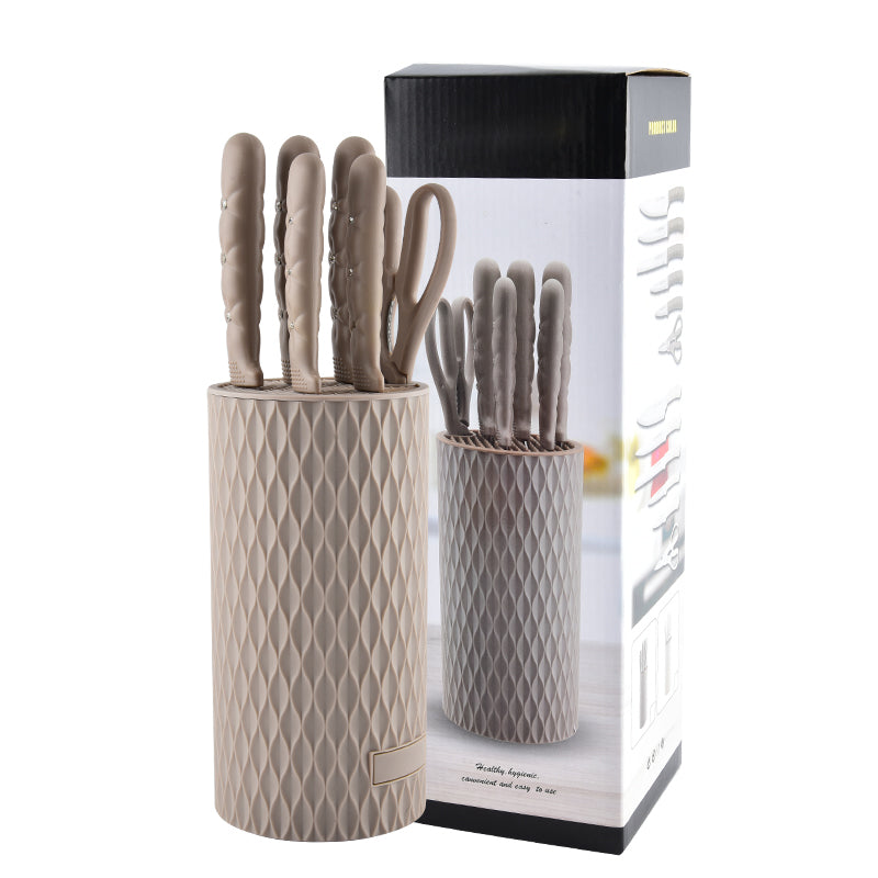 Stainless steel kitchen knife set - 7-piece set
