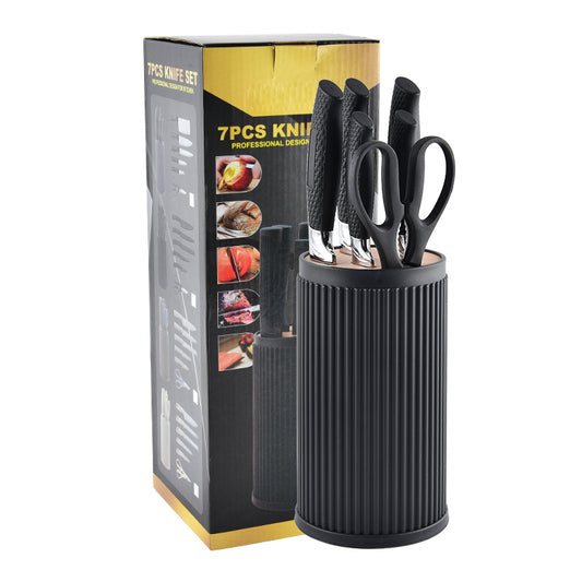 Stainless steel kitchen knife set - 7-piece set