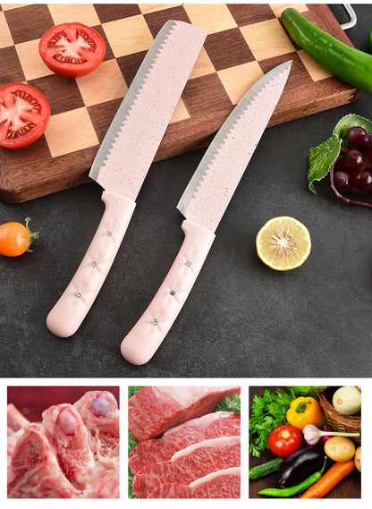 Stainless steel kitchen knife set - 6-piece set