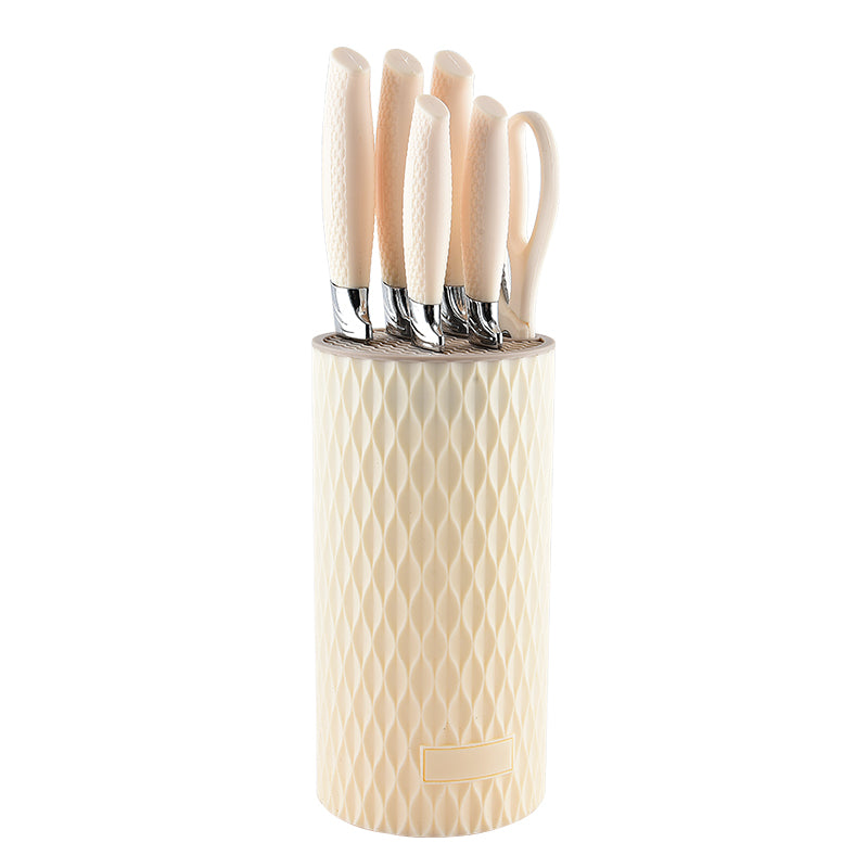 Stainless steel kitchen knife set - 7-piece set