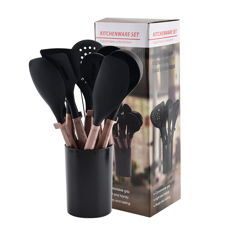 Food-grade silicone baking tool set - 12-piece set