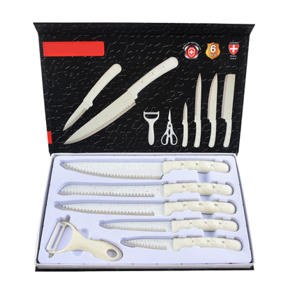 Stainless steel kitchen knife set - 6-piece set