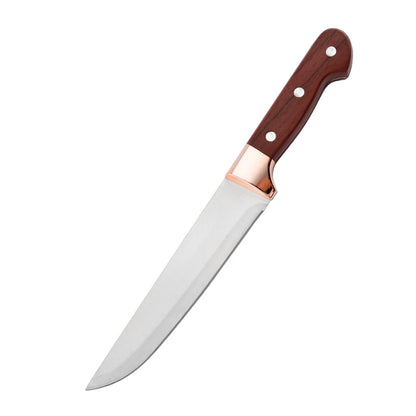 Stainless steel chef's knife, slicing knife, household kitchen knife set