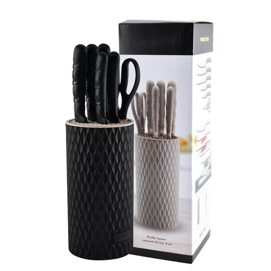Stainless steel kitchen knife set - 7-piece set