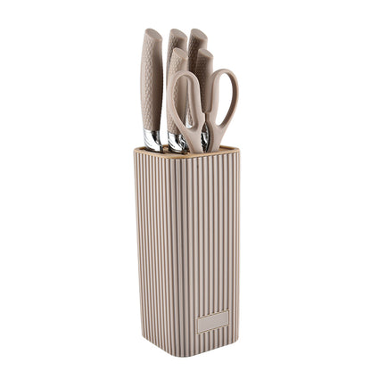 Stainless steel kitchen knife set - 7-piece set