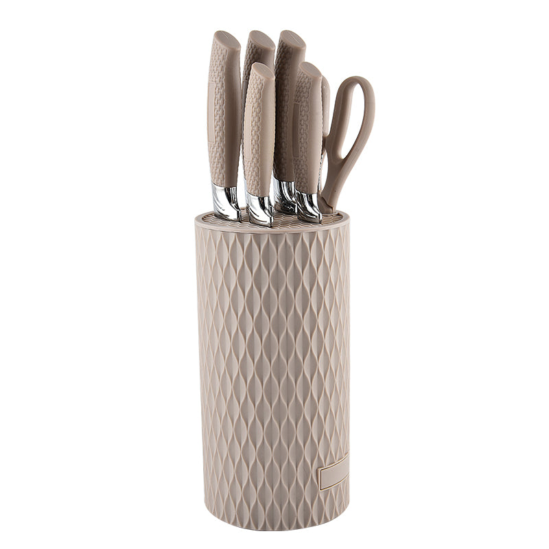 Stainless steel kitchen knife set - 7-piece set