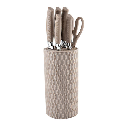 Stainless steel kitchen knife set - 7-piece set