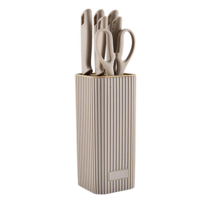 Stainless steel kitchen knife set - 7-piece set