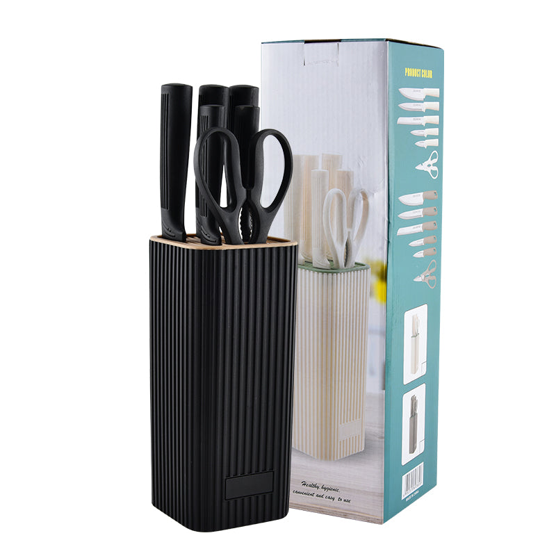 Stainless steel kitchen knife set - 7-piece set