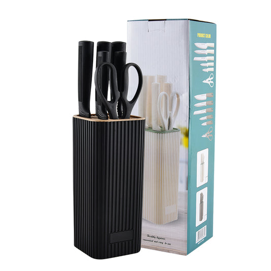 Stainless steel kitchen knife set - 7-piece set