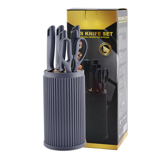 Stainless steel kitchen knife set - 7-piece set