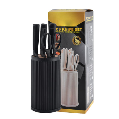 Stainless steel kitchen knife set - 7-piece set