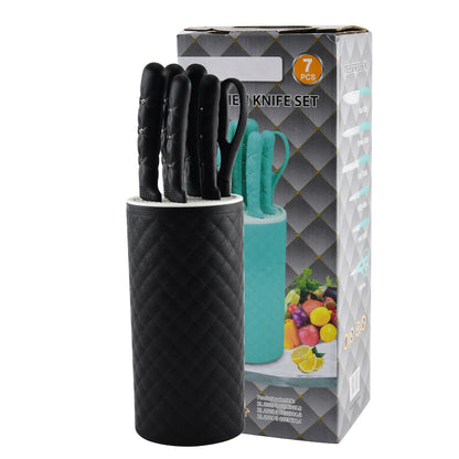 Stainless steel kitchen knife set - 7-piece set