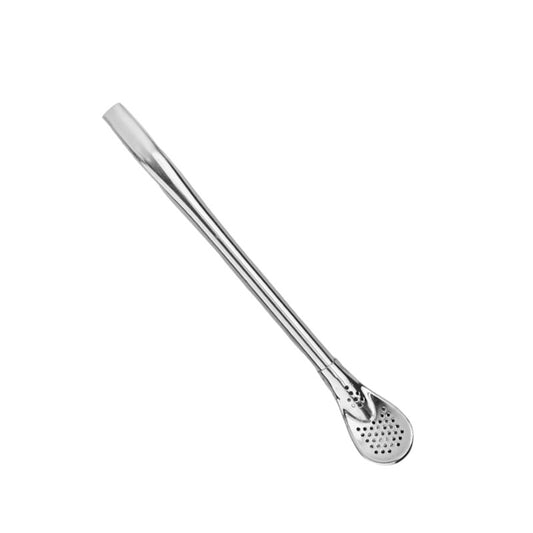 Removable 304 stainless steel straw filter spoon