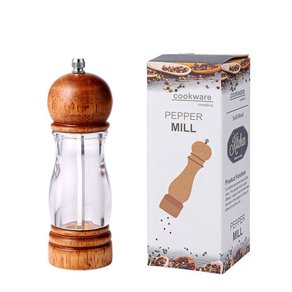 6-inch and 8-inch manual pepper grinder, kitchen use seasoning bottle