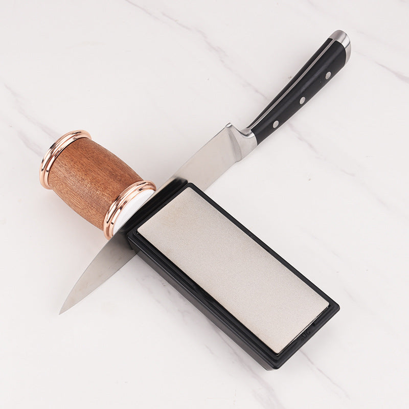 Multi-functional adjustable-angle drum knife sharpener
