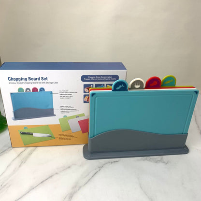 Kitchen household type cutting board / Food-grade baby complementary food plastic cutting board - PP cutting board set of four pieces