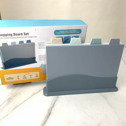Kitchen household type cutting board / Food-grade baby complementary food plastic cutting board - PP cutting board set of four pieces