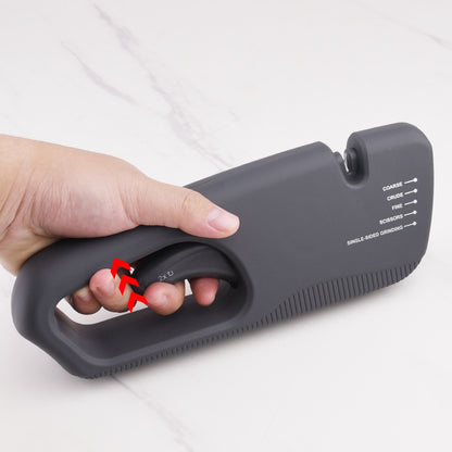 Multifunctional household quick knife sharpener