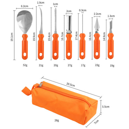 Pumpkin lantern mold set