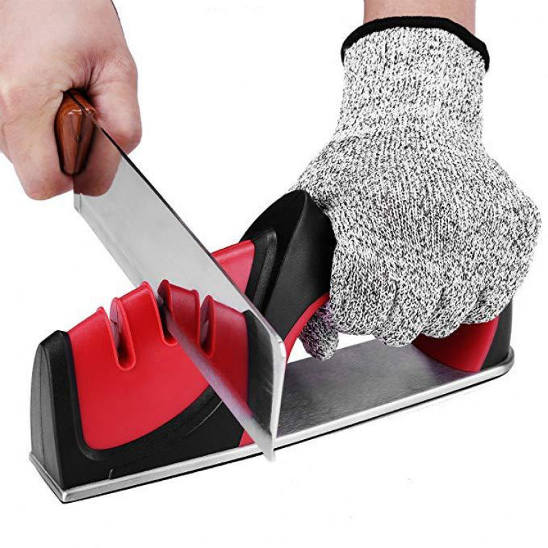 TPR Handle Multi-functional Handheld Knife Sharpening Tool