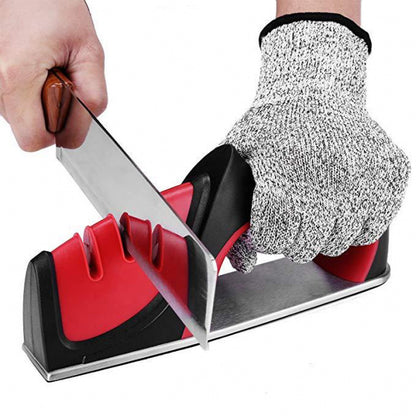TPR Handle Multi-functional Handheld Knife Sharpening Tool
