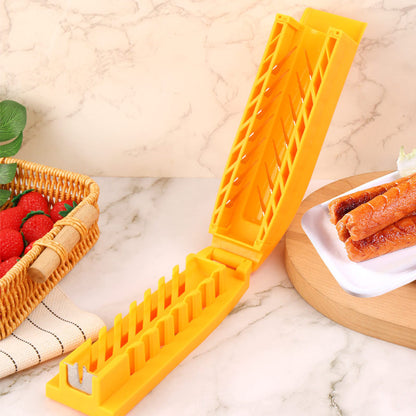 Ham sausage hot dog cutter