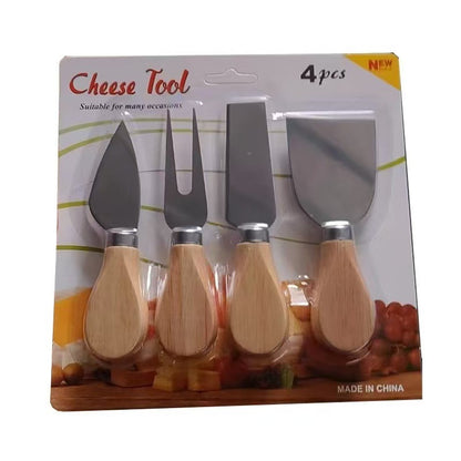 Stainless steel cheese knife set, cheese, milk and butter baking tool set