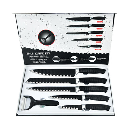 Stainless steel kitchen knife set - 6-piece set