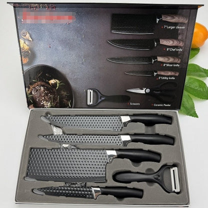 Stainless steel kitchen knife set - 6-piece set