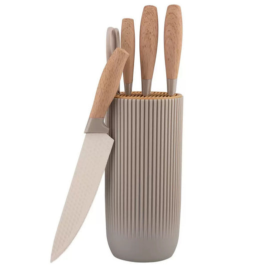 Stainless steel kitchen knife set - 6-piece set