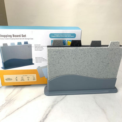 Kitchen household type cutting board / Food-grade baby complementary food plastic cutting board - PP cutting board set of four pieces